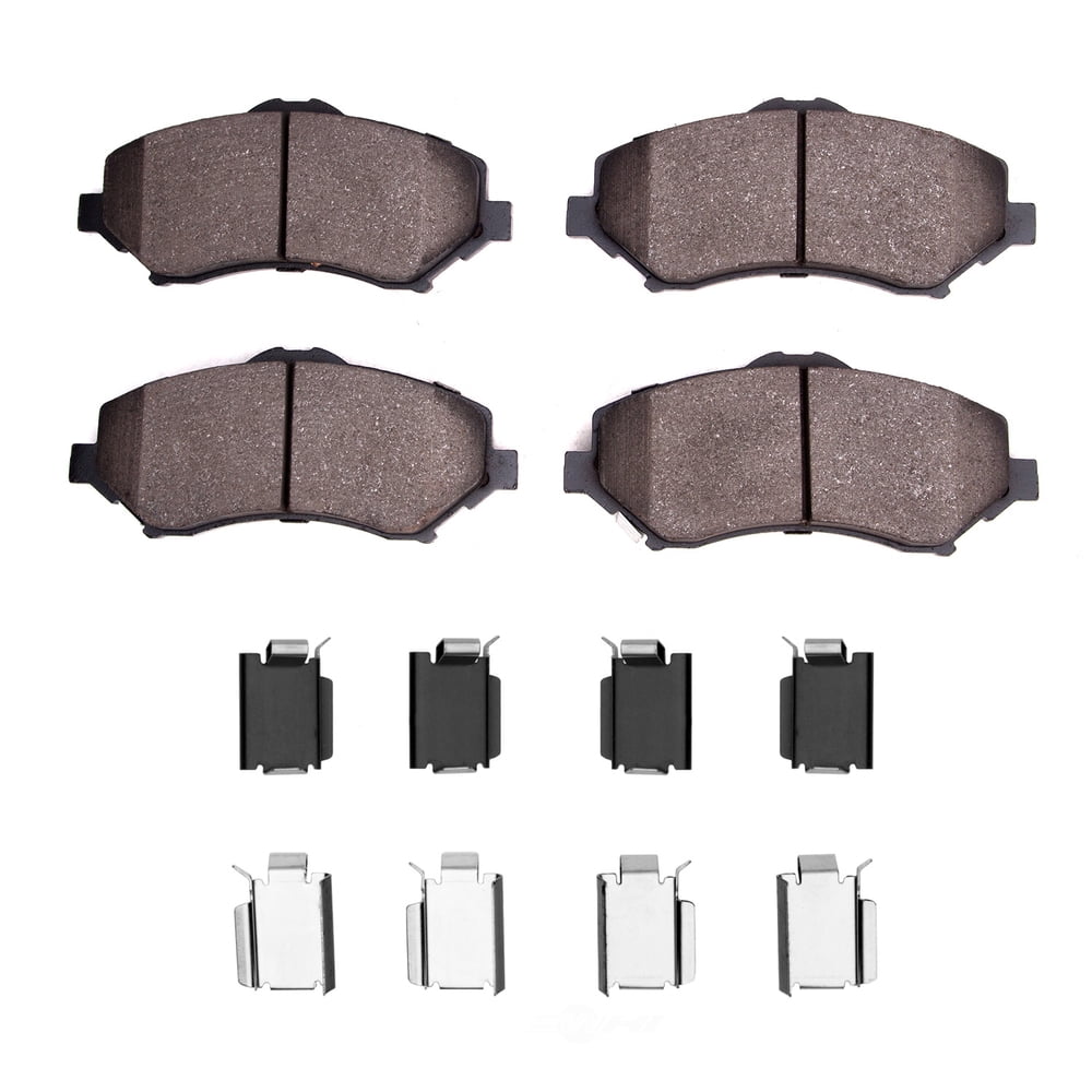 Dynamic Friction Company 1600-1273-01 DFC EURO 5000 Ceramic Brake Pads and Hardware Kit