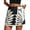 Black Leave, variant on Wrongduck Floral High Waist Wrap Skirt for Women Asymmetrical Mini Skirt Tie Side Summer Beachwear Vacation Travel Casual Fashion