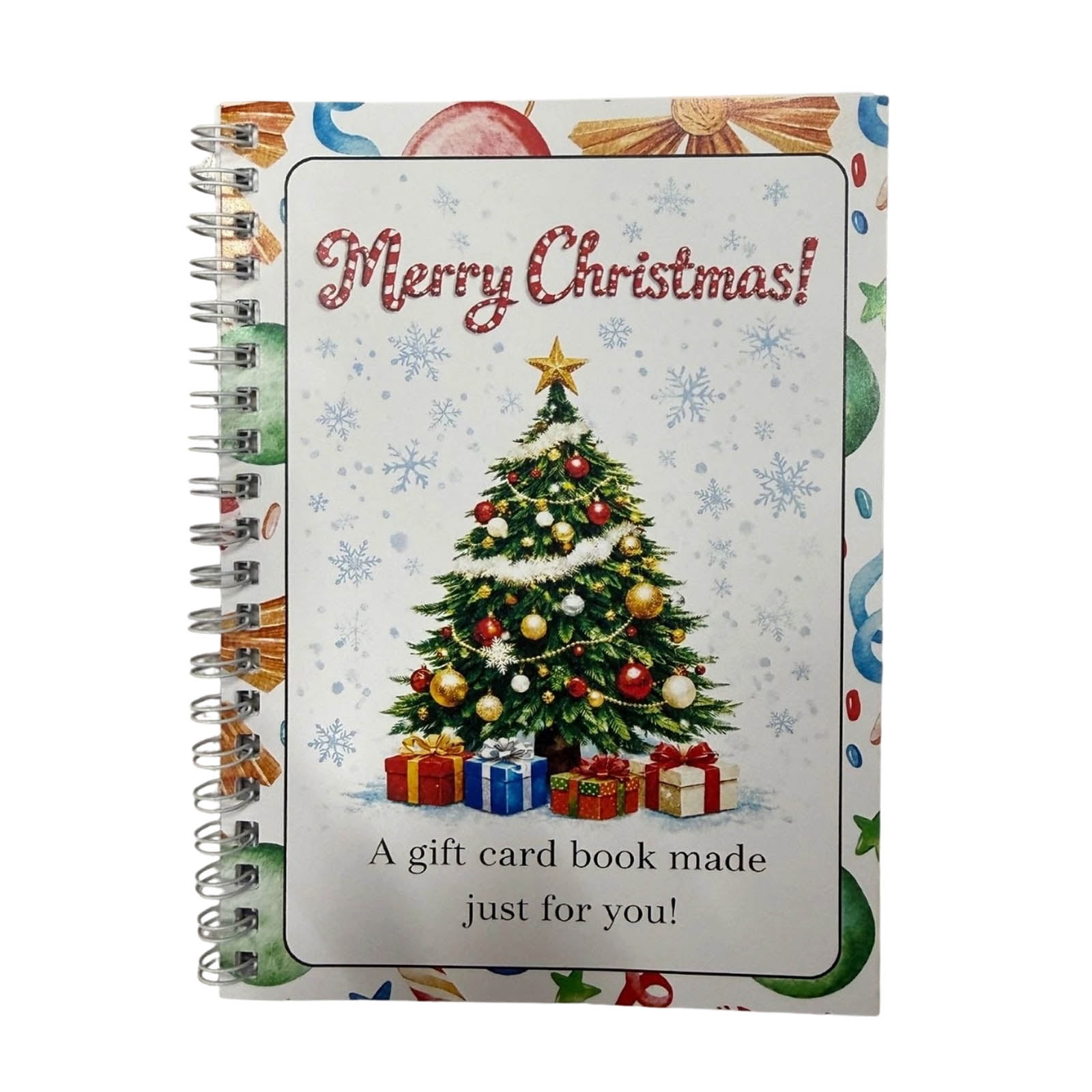 DIY Spiral Bound Merry Card Book With Surprises Every Page For Family Friends And Students Xmas Gifts