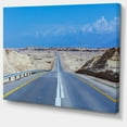 thumbnail image 2 of Belle Route du Désert Israël - Impression sur Toile Paysage, 2 of 4