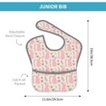 thumbnail image 4 of Kdxio Rabbit Bibs For Babies, Baby Bibs for Eating, Toddler Bibs, Waterproof Bibs, Feeding Bibs, for Toddlers, Boys, Girls, 4 of 8