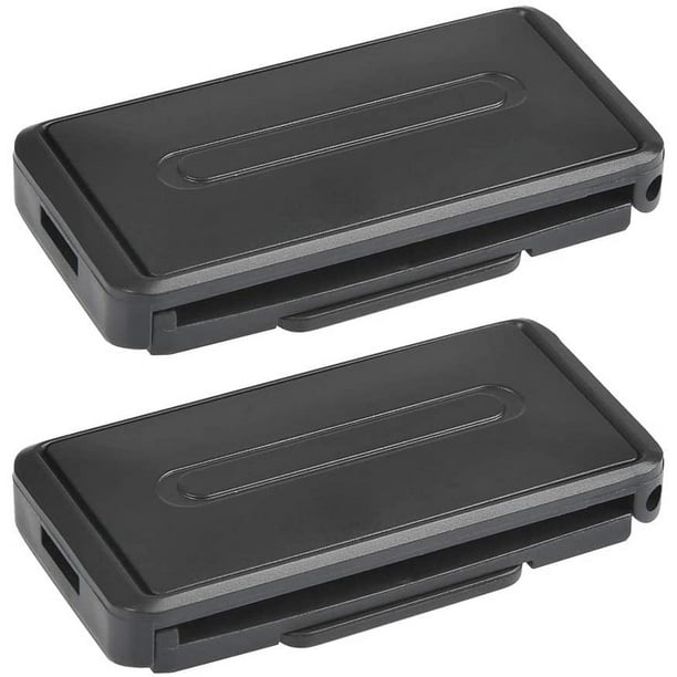 2 ajustadores de cinturón de seguridad para coche, clips inteligentes para adultos y niños para aliviar el dolor de cuello y hombros.