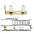 thumbnail image 4 of Courtyard door rail guide wheel sliding door nylon wheel industrial nylon pulley various specifications, 4 of 4