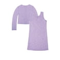 thumbnail image 2 of Luv Betsey Rib Cami Dress and Cardigan, 2-Piece Set, Sizes 4-18, 2 of 3