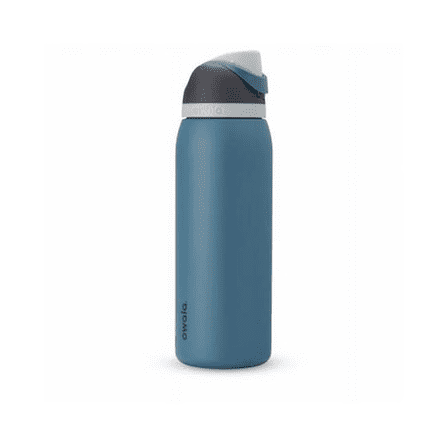 Owala FreeSip Stainless Steel Water Bottle, 32oz, Blue Oasis