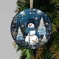 thumbnail image 2 of Nmdmisc Christmas Tree Decorations Christmas Hanging Ornament Christmas Tree Round Decoration Christmas Tree Hanging Pendants for Family Colleagues Friend,3.15", 2 of 7