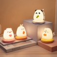 thumbnail image 4 of 1 Ensemble Veilleuse Rechargeable Sans Éblouissement Apparence Adorable Luminosité Réglable Lampe LED Dessin Animé Cadeaux pour Bébé à la Maison, 4 of 10
