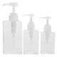 thumbnail image 5 of Dispensador de jabón de baño de 3 piezas, botella de loción, dispensador de champú, dispensador de bomba de viaje, dispensador de jabón vacío, 5 of 7