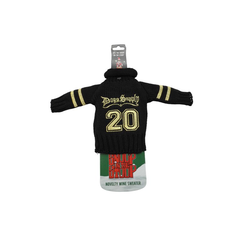 00s Snoop Dogg sweater ブラック Snoop Dogg Black & Gold Wine Sweater - Must-Have - Walmart.com