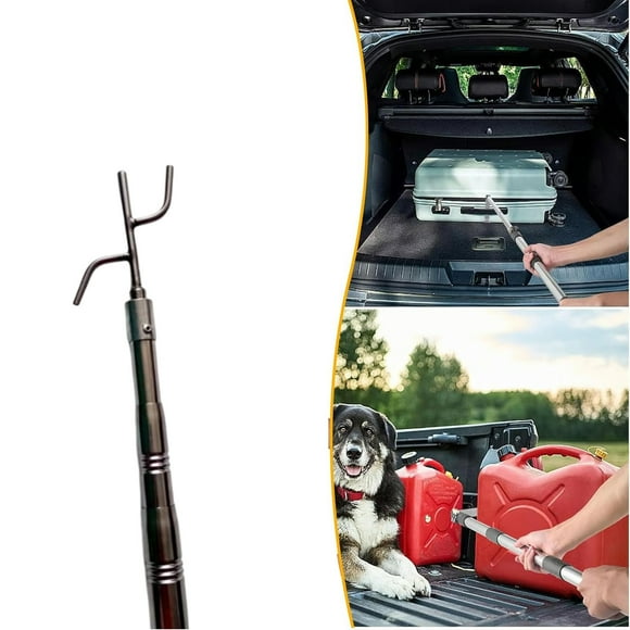 Riforla Truck Tool 2025 New Truck Cargo Bed Buddies for Truck Bed Cargo Truck Telescoping Pickup Truck Bed Tool with Magnet Mount Air Tools A