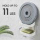 thumbnail image 3 of Double Layer Suction Soap Dishes for Bathroom, Wall Mounted, Drill-Free, Removable Plastic Soap Case with Drainage - White, 3 of 5