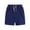 18#Dark Blue, variant on Boys Cotton Shorts Kids Athletic Casual Drawstring Shorts with Pocket | Uniform Shorts for 4-10 Years