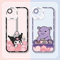 thumbnail image 4 of Hello Kitty Kuromi funda suave para Samsung Galaxy, S23, S22 Ultra, S21, S20 FE, S10 Plus, Note 20, 10, 9, A32, A52S, A52, A72, funda de silicona, 4 of 5