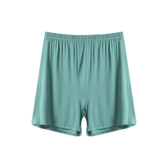 Pantalones de Cintura Elástica para las Mujeres de Verano Delgado Cuarto Cortos Color Estilo Delgado Pijamas Casuales, Pantalones de Tamaño Suelto