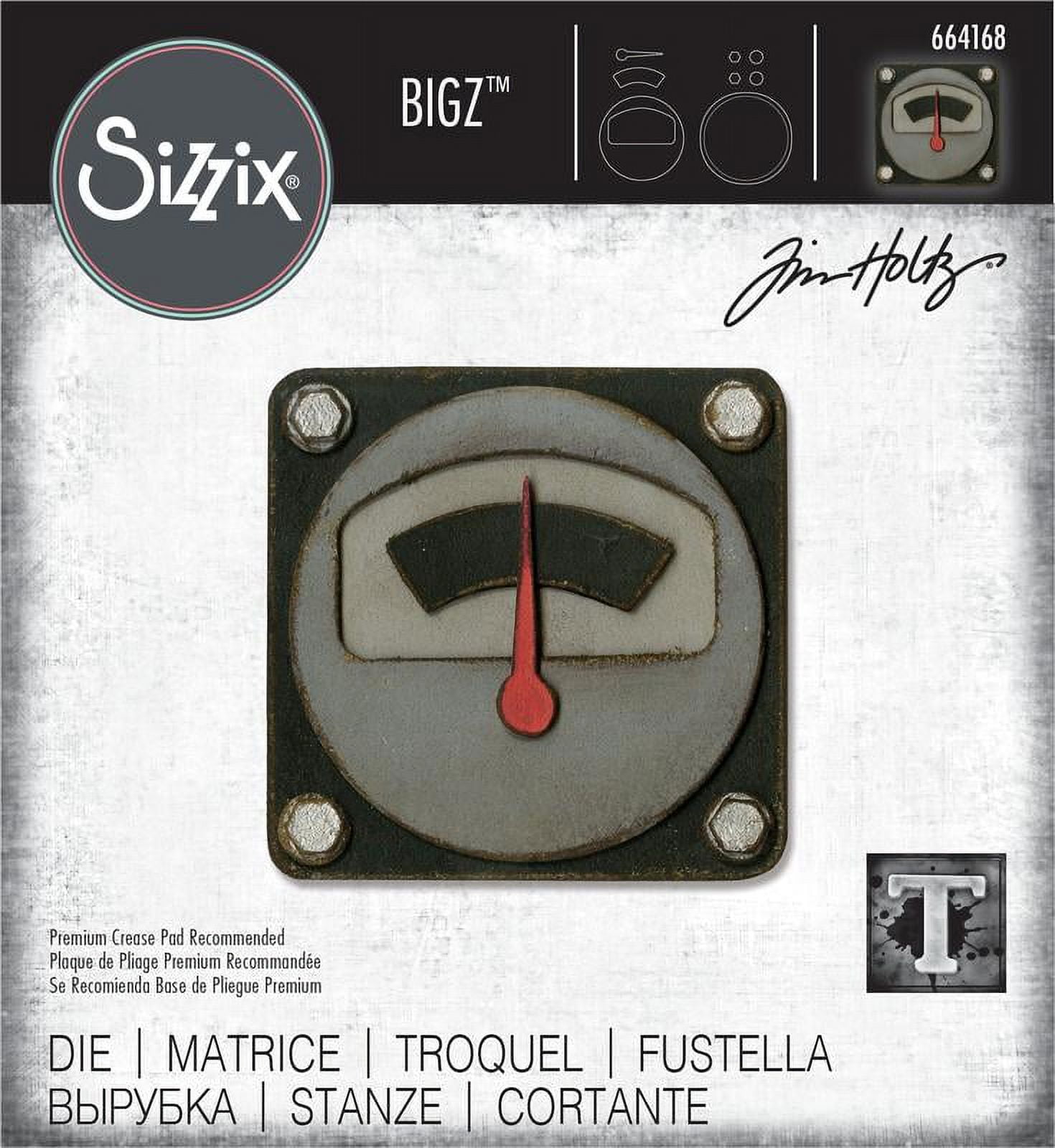 Sizzix Bigz Die - Voltage by Tim Holtz - Walmart.com