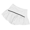 thumbnail image 2 of Summer Pleated Skirt Soft Breathable White Tennis Shorts Skirt with Pockets for Girl Women Fitness,Summer Pleated Skirt,Tennis Skirt, 2 of 7