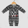 thumbnail image 4 of WWE WWE Baby Footless Rompers, Long Sleeve Baby Onesie Jumpsuit for Boys Girls, 4 of 8