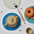 thumbnail image 6 of 7'' Round Cotton Trivets for Hot Pots, Kitchen Pot Holders Set, Blue, 6 of 9