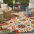 thumbnail image 5 of Nourison Aloha Indoor/Outdoor Multicolor 7' x 10' Area Rug, (7x10), 5 of 11
