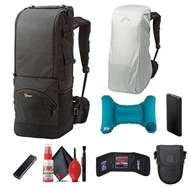 Lowepro Lens Trekker 600 AW III Backpack (Black) with 6Ave Photography Kit