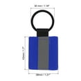 thumbnail image 2 of Uxcell Reflective Keychain Tags, Reflective Zipper Pulls Nylon Keychain High Visibility Reflectors Tags Blue, 2 of 7