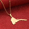 thumbnail image 3 of HAHDAXIA Eritrea Pendant Necklace Water Wave Chain Eritrean Jewelry, 3 of 3