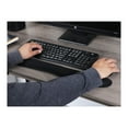 thumbnail image 2 of Mind Reader Ergonomic Keyboard and Mouse Wrist Rest Set, Foam, 16.75"L x 3"W x 0.75"H, 2 Pcs, Black, 2 of 6