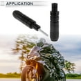 thumbnail image 3 of Unique Bargains 0.73" Motorcycle Slider Frame Aluminum Alloy Plastic Wheel Fairing Protection Crash Pad Protector Guard 1.14" 4.65"  Black 2 Pcs, 3 of 7