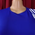 thumbnail image 6 of AURA Plus Size Pencil Midi Dress Round Neck High Waist Bodycon Ruched 9 10 Sleeve Elegant Work Dress, 6 of 9