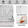 thumbnail image 4 of Iauyy Casserole Carrier for Hot Food Insulated Casserole Travel Carry Bag with Lid Food Warmer Bag for Party/Picnic,Fireworks and Stars, 4 of 7
