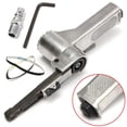 thumbnail image 2 of 3/8" Air Belt Sander Air Angle Grinding Machine with Sanding Belts for Air Compressor Sanding Pneumatic Tool Set, 2 of 7
