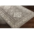 thumbnail image 3 of Livabliss Washable Rugs for Living Room, 3x7 Lavadora Traditional Dark Brown Runner Area Rug, Bedroom Dining Room Home Decor Stain Resistant Carpet (2'7" x 7'3" Runner), 3 of 9