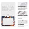 thumbnail image 4 of Zufioo Bald Eagle Pilot Print Work Badge Protective Case, Waterproof Lanyard, Badge Transparent Clip, Suitable for Induction Card Badge Swipe Credit Card, 4 of 7