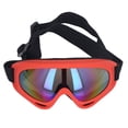 thumbnail image 2 of Suodoka Dog Sunglasses UV Protection Windproof Eye Protective Colorful Lens Large Dog Goggles Glasses, Red Frame, Outdoor Everyday Pet Accessories, One Size (7.09 in / 18 cm), 2 of 9