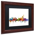 thumbnail image 3 of Trademark Fine Art "Johannesburg South Africa Skyline" Canvas Art by Michael Tompsett Black Matte, Wood Frame, 3 of 5