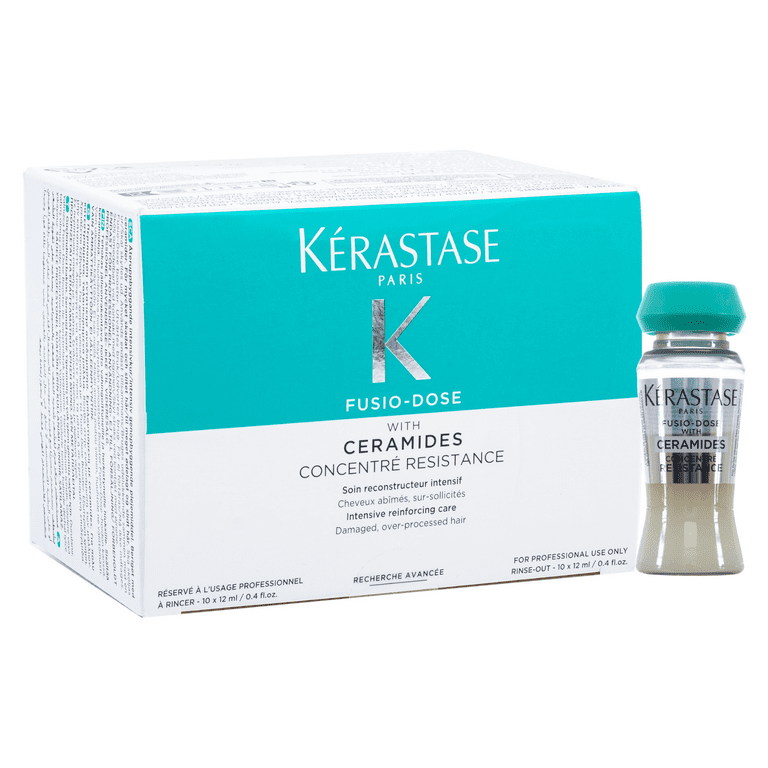 KERASTASE FUSIO-DOSE コンサントレ NR 12ml×20 Kerastase Fusio-Dose with Ceramides Concentre Resistance 10 X 12ml