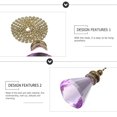 thumbnail image 3 of OULII Window Pendant Crystal Hanging Pendant Violet Iron 1Pack, 3 of 8