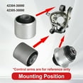 thumbnail image 6 of 3Pcs Rear Knuckle Bushings for Lexus IS250 IS350 IS F 2006 - 2015, 6 of 7