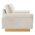 thumbnail image 3 of Modway Oasis Upholstered Fabric Sofa in Ivory, 3 of 9
