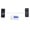 Black, variant on Rupoun Childproof Window Restrictor 360 Degree Rotatable Non Mark Adhesive Multifunction Baby Safety Lock for Cabinet Fridge Black Lock 7.87 inches / 20 cm Length Maximum Security Tool