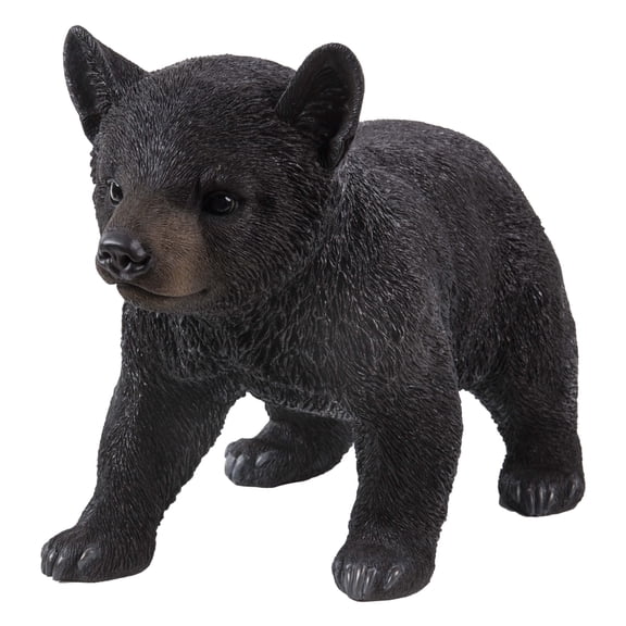 Hi-Line Gifts 14.5" Bear Cub Walking Outdoor Garden Statue