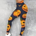 thumbnail image 2 of YABCSAZ Halloween Costumes Yoga Pants for Women Print Casual Slim Fit Drawstring Elastic High Waist Trousers Long Leg Pants Halloween Outfits,Fall Trendy Outfits, 2 of 4