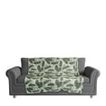thumbnail image 2 of Creative Products Tropical Leaves Pattern 50 x 60 Coral Fleece Blanket, 2 of 3