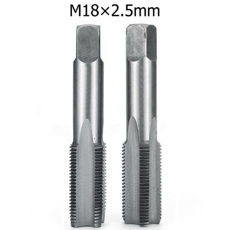 

2Pcs/Set Hss Spiral Point Straight Fluted Screw Thread Metric Hand Tap Drills