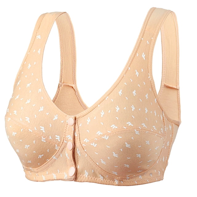 Gibobby ropa interior Sujetador Mujer Push Transpirable Up Bralettes Day Every Szie Ropa interior diaria Plus(Beige, 40)