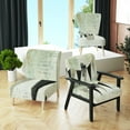 thumbnail image 2 of Designart "French Bird Flea Market" Upholstered Farmhouse Accent Chair - Arm Chair, 2 of 5