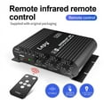 thumbnail image 4 of USB Bluetooth 5.0 Amplifier 2.1 3 Channel Super Bass Support USB Lossless Music Play with Remote Control Digital Amp LP-838-Black, 4 of 10
