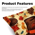 thumbnail image 2 of Thanksgiving Hat Patterns for Home Decor, Covers Available in 16x16, 18x18, and 20x20 Inches,for Living Room, Bedroom - Great Gift Idea!, 2 of 6