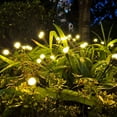 thumbnail image 2 of Solar Fence Lights D Solar Lights for Gardens Outdoor Stairs Fences Decks Decoration Waterproof - Pack of 4, 2 of 6