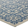 thumbnail image 4 of Ariana Vintage Floral Trellis 8x10 Indoor and Outdoor Area Rug - Blue and Beige, 4 of 4